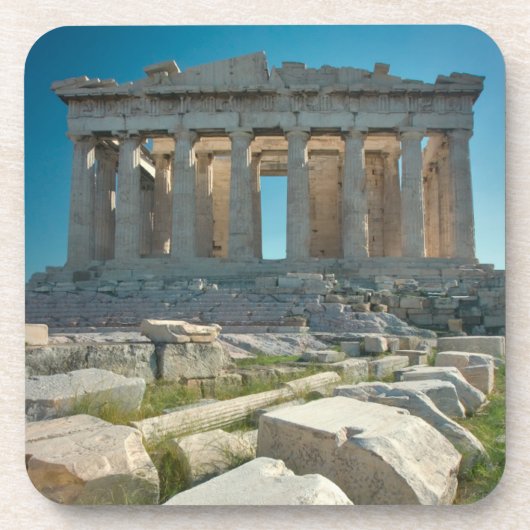 Monumenten Parthenon Athens, Greece Bier Onderzetter (Voorkant)