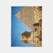 Monumenten | Sphinx & Pyramid of Egypt Fleece Deken (Voorkant)