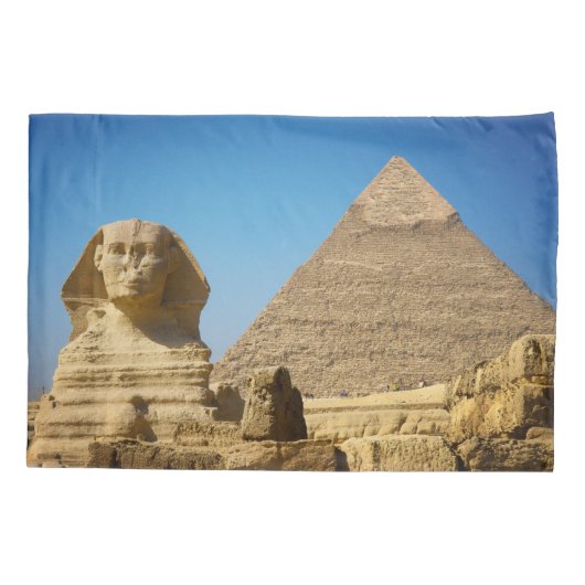 Monumenten | Sphinx & Pyramid of Egypt Kussensloop (Achterkant)