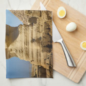 Monumenten | Sphinx & Pyramid of Egypt Theedoek (Quarter Fold)