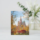 Monumenten | St. Basil's Cathedral Moscow Briefkaart (Staand voorkant)