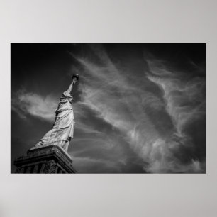 Monumenten Statue of Liberty Manhattan NYC Poster