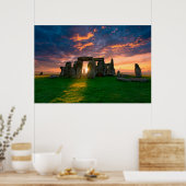 Monumenten | Stonhenge, England Poster (Keuken)