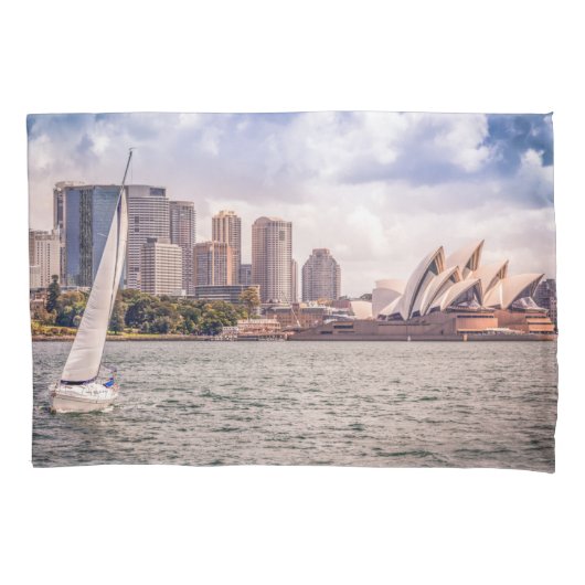 Monumenten Sydney Opera House Kussensloop (Voorkant)