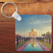 Monumenten | Taj Mahal Colors Sleutelhanger (Voorkant)