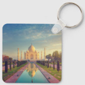 Monumenten | Taj Mahal Colors Sleutelhanger (Achterkant)