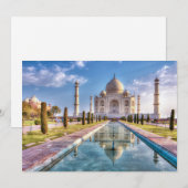 Monumenten | Taj Mahal Sunrise Bedankkaart (Voorkant / Achterkant)