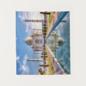 Monumenten | Taj Mahal Sunrise Wandkleed (Voorkant)