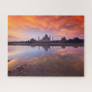 Monumenten   Taj Mahal Sunset Legpuzzel