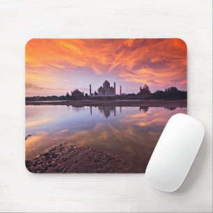 Monumenten Taj Mahal Sunset Muismat