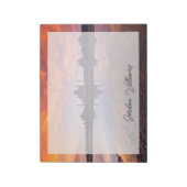 Monumenten | Taj Mahal Sunset Notitieblok (Gedraaid)