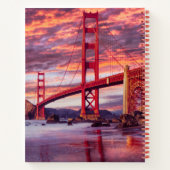 Monumenten | The Golden Gate San Francisco, CA Notitieboek (Achterkant)