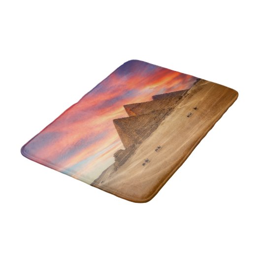 Monumenten | The Great Pyramids Badmat (Gekanteld)