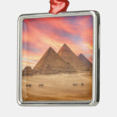 Monumenten | The Great Pyramids Metalen Ornament (Links)
