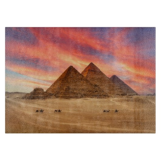 Monumenten | The Great Pyramids Snijplank (Voorkant)