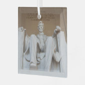 Monumenten | The Lincoln Memorial Glas Ornament (Voorkant links)