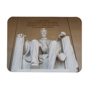 Monumenten   The Lincoln Memorial Magneet
