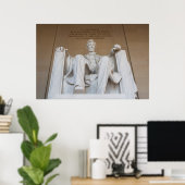 Monumenten | The Lincoln Memorial Poster (Thuiskantoor)