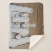 Monumenten | The Lincoln Memorial Sherpa Deken (Voorkant)