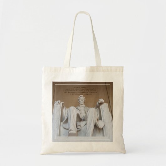 Monumenten | The Lincoln Memorial Tote Bag (Voorkant)