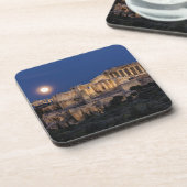 Monumenten The Parthenon Athens, Greece Bier Onderzetter (Linkerzijde)
