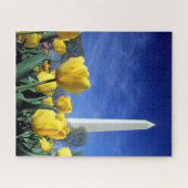 Monumenten | Washington Monument in Spring Legpuzzel (Horizontaal)
