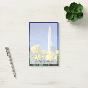 Monumenten   Washington Monument in Spring Post-it® Notes