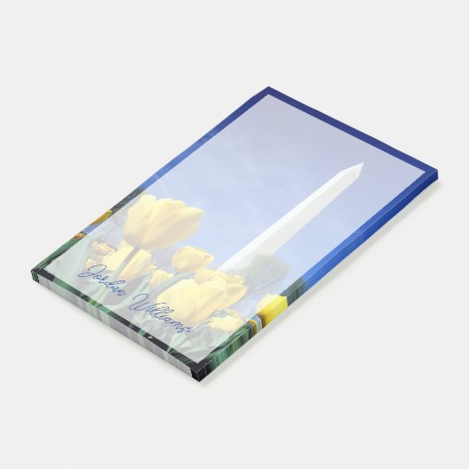 Monumenten | Washington Monument in Spring Post-it® Notes (Schuin)
