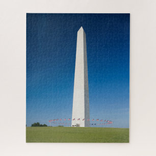 Monumenten Washington Monument with Flags Legpuzzel