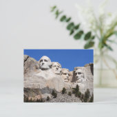 Monuments des États-Unis | Carte postale Mount Rus (Debout devant)