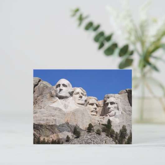 Monuments des États-Unis | Carte postale Mount Rus (Debout devant)