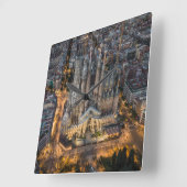 Monuments | La Sagrada Familia Vierkante Klok (Hoek)