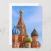 Monuments | St. Basil's Cathedral, Moscow Bedankkaart (Voorkant / Achterkant)