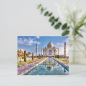 Monuments | Taj Mahal Sunrise Briefkaart (Staand voorkant)