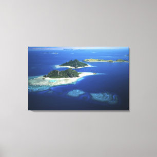 Monuriki, Monu en Yanuya eilanden, Mamanuca Canvas Afdruk