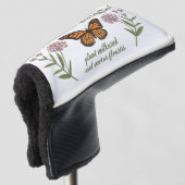 Monvlinder Golfheadcover (3/4 voorkant)