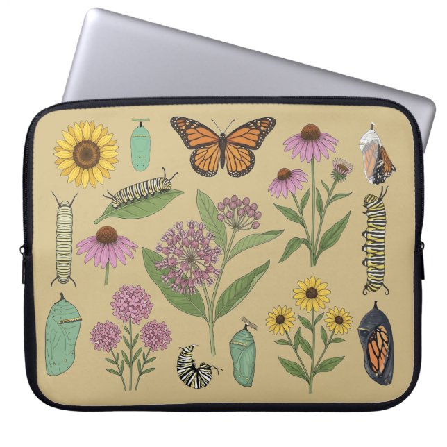 Monvlinder Laptop Sleeve (Voorkant)
