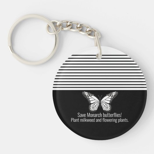 Monvlinder Sleutelhanger (Voorkant)