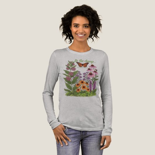 Monvlinder Tri-Blend Shirt (Voorkant)