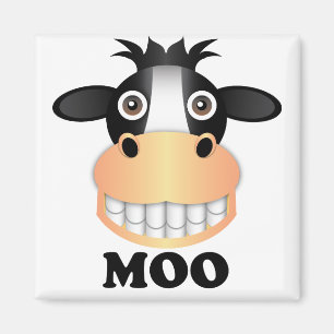 Moo - 2 inch  magneet
