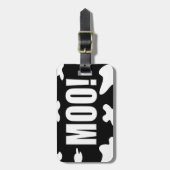 Moo! Bagagelabel (Voorkant verticaal)