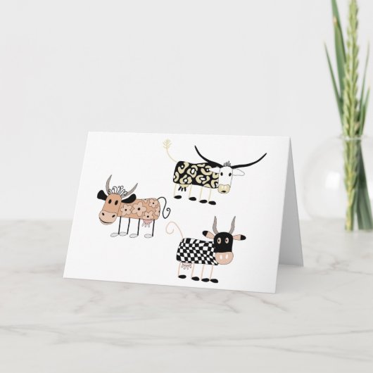 Moo Bedankkaart (Voorkant)