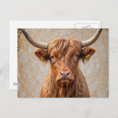 Moo Briefkaart (Voorkant / Achterkant)