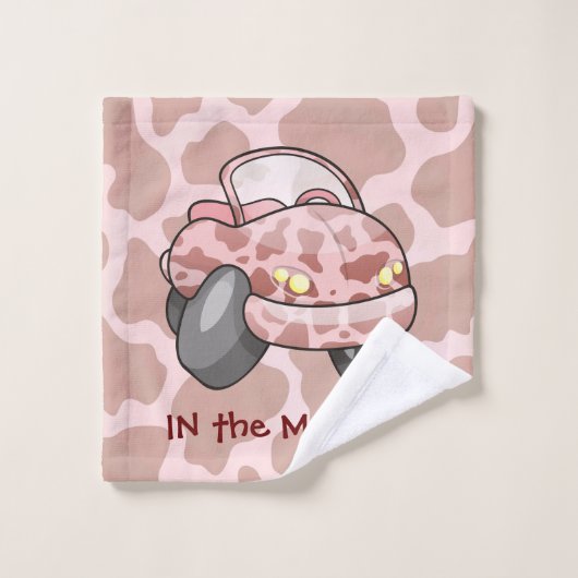 Moo Car (Gant de toilette)