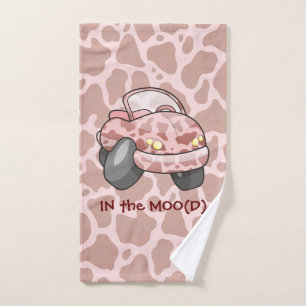 Moo Car Bad Handdoek