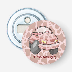 Moo Car Button Flesopener
