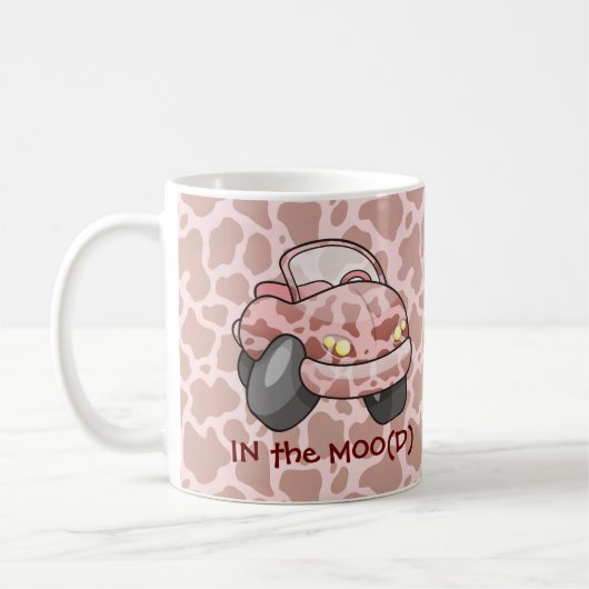 Moo Car Coffee Mok (Links)