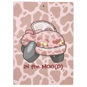 Moo Car Klembord (Achterkant)