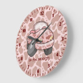 Moo Car Large Clock Grote Klok (Hoek)