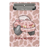 Moo Car Mini Klembord (Voorkant)